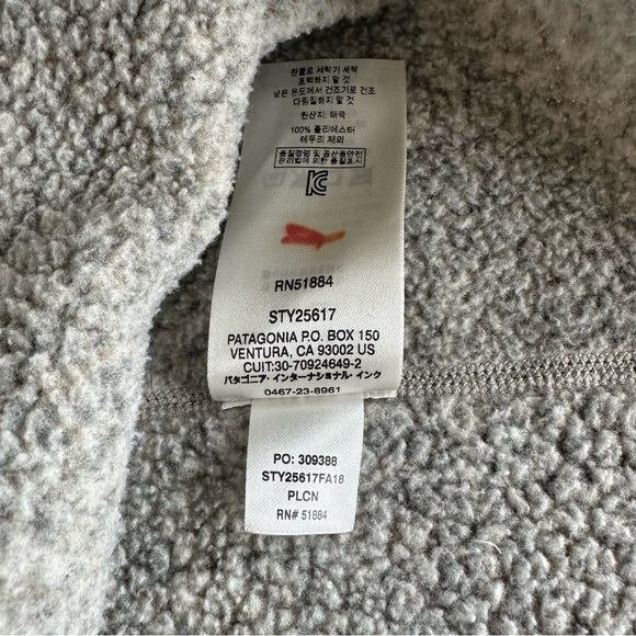Patagonia // Women's Better Sweater 1/4 Zip Pullover Pelican Size S - Picture 10 of 12